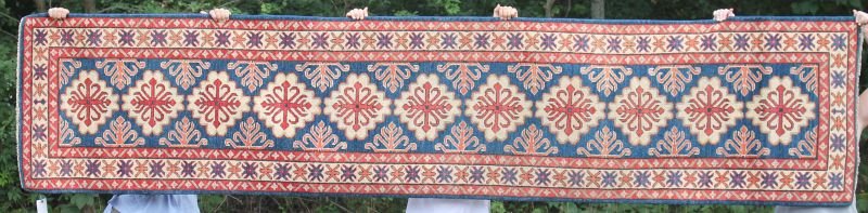 2'8"x12'6" Kazak Oriental runner (1 of 1)