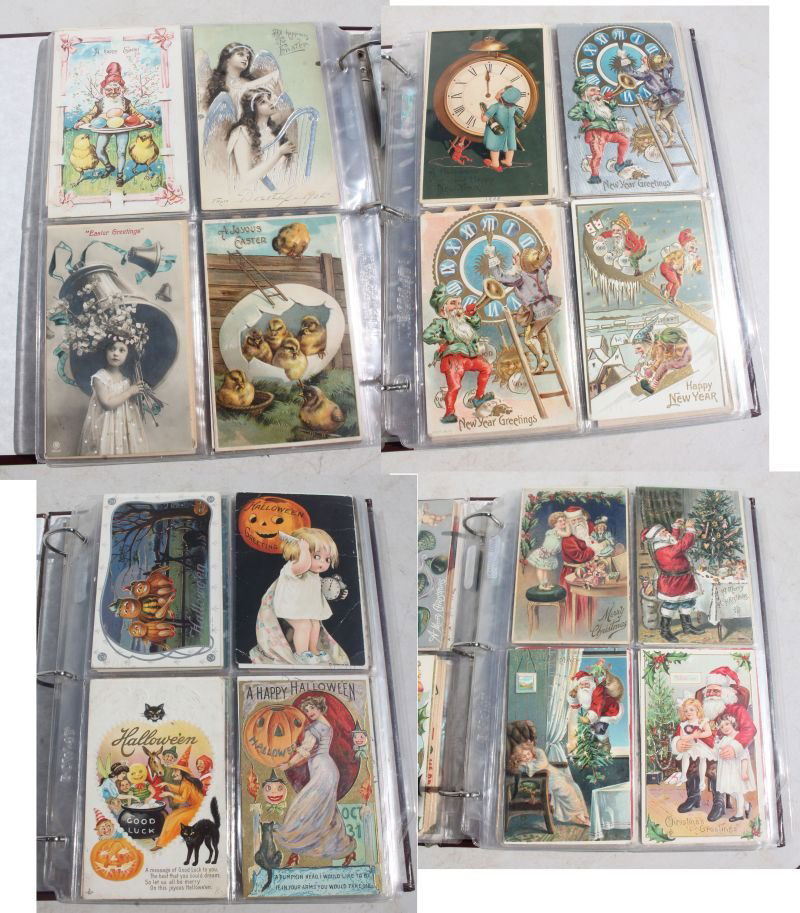 Great lot of approx 165 Holiday Postcards incl (1 of 10)