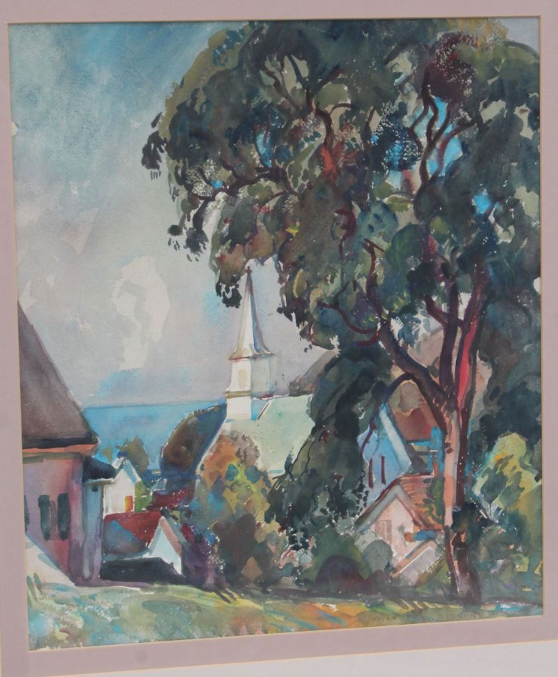 William Lester Stevens (1888-1969) 22"x19" sight size (1 of 3)