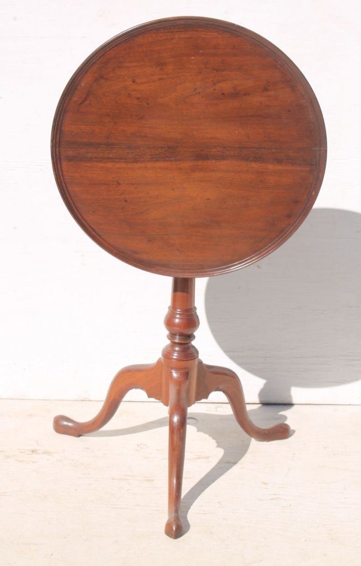 excellent quality 18thC CT River Valley QA cherry dish (1 of 4)