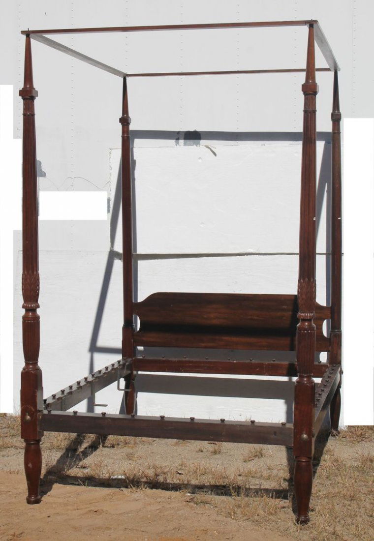 Period Sheraton ca 1800-1820 North Shore MA highly (1 of 3)