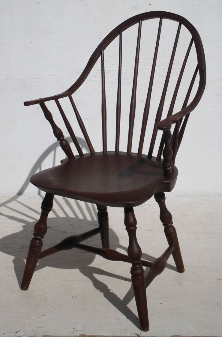 Very rare sgnd "B. Green" ca 1790 Eastern CT continuous (1 of 3)