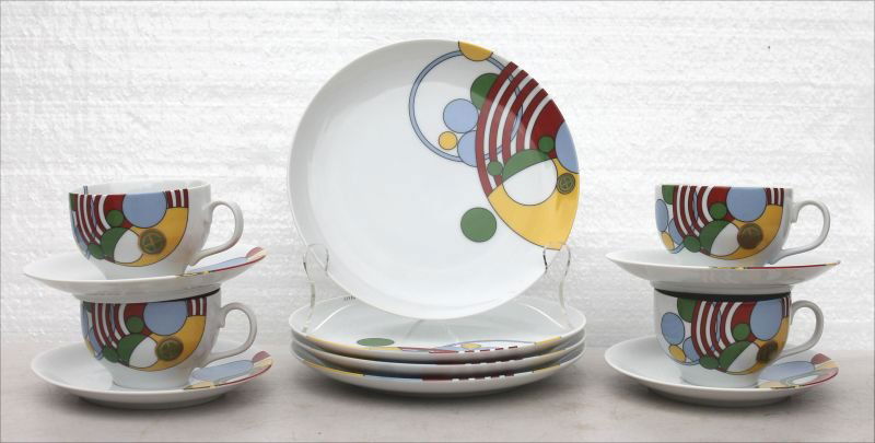 Tiffany & Co 12pc luncheon set in the "Cabaret" pattern (1 of 4)