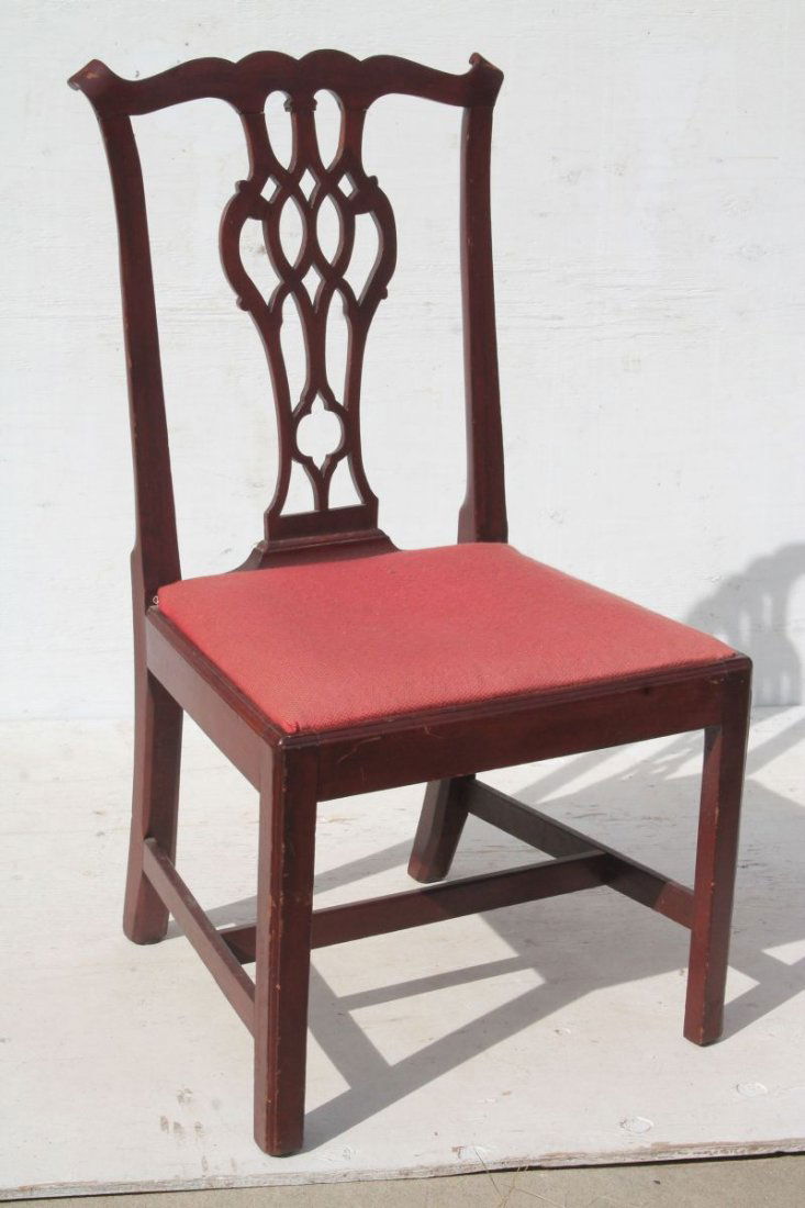 Eliphalet Chapin School period Chippendale ca 1780 CT (1 of 2)