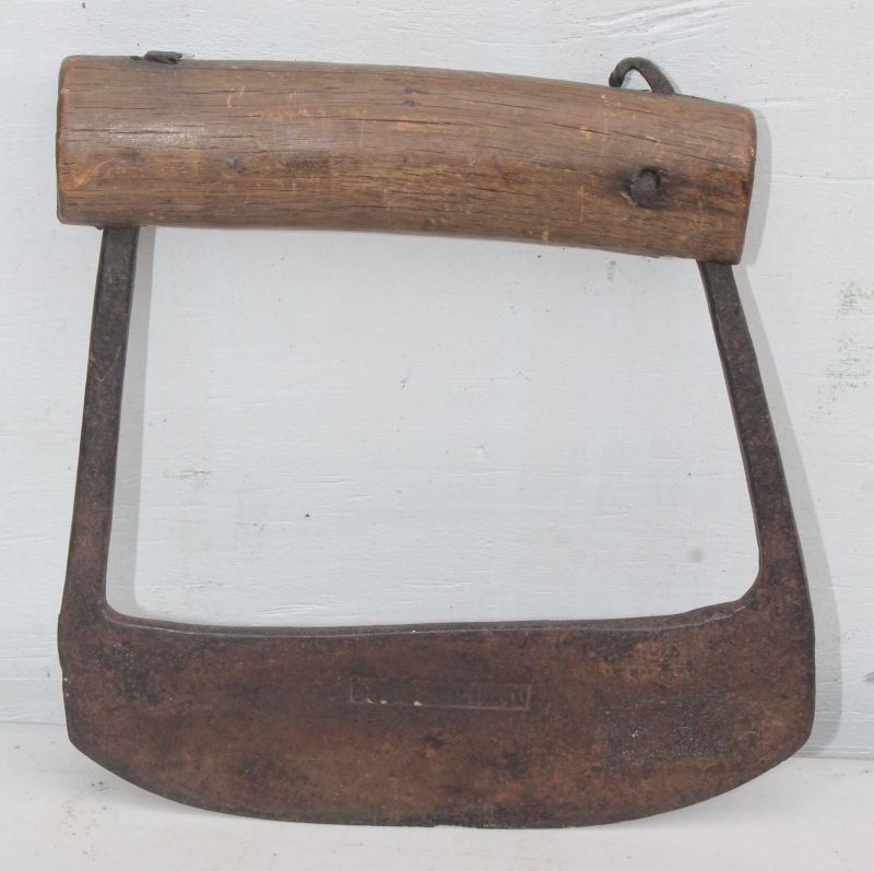 Rare 18thC food chopper w branded signature "J TRUMAN" (1 of 3)