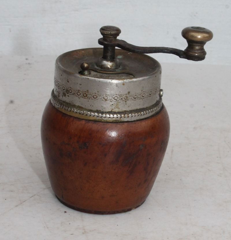 lot of 2 good early 18thC pieces of treen incl a very (1 of 5)