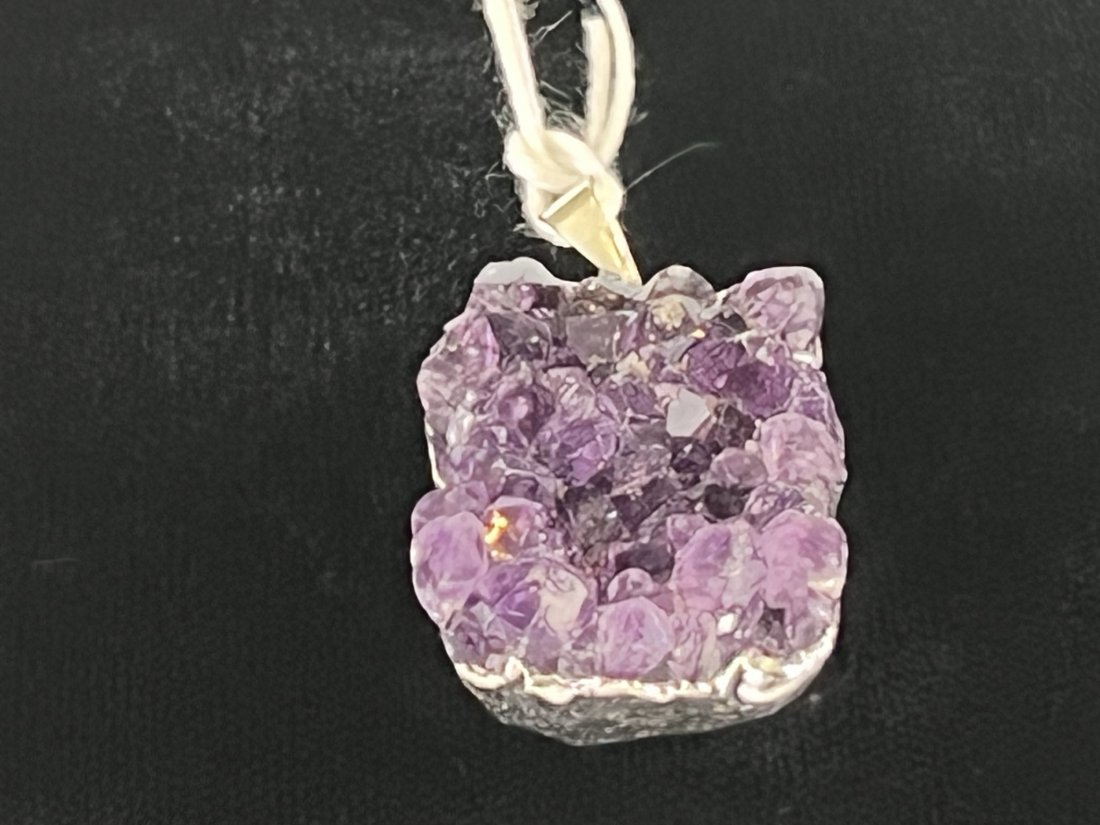 Amethyst Cluster Pendant (1 of 2)