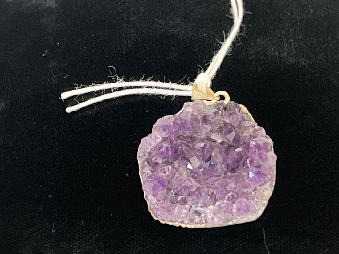 Amethyst Cluster Pendant (1 of 2)