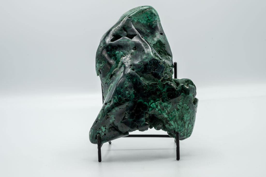 Polished Bullseye Malachite Specimen (1 of 3)