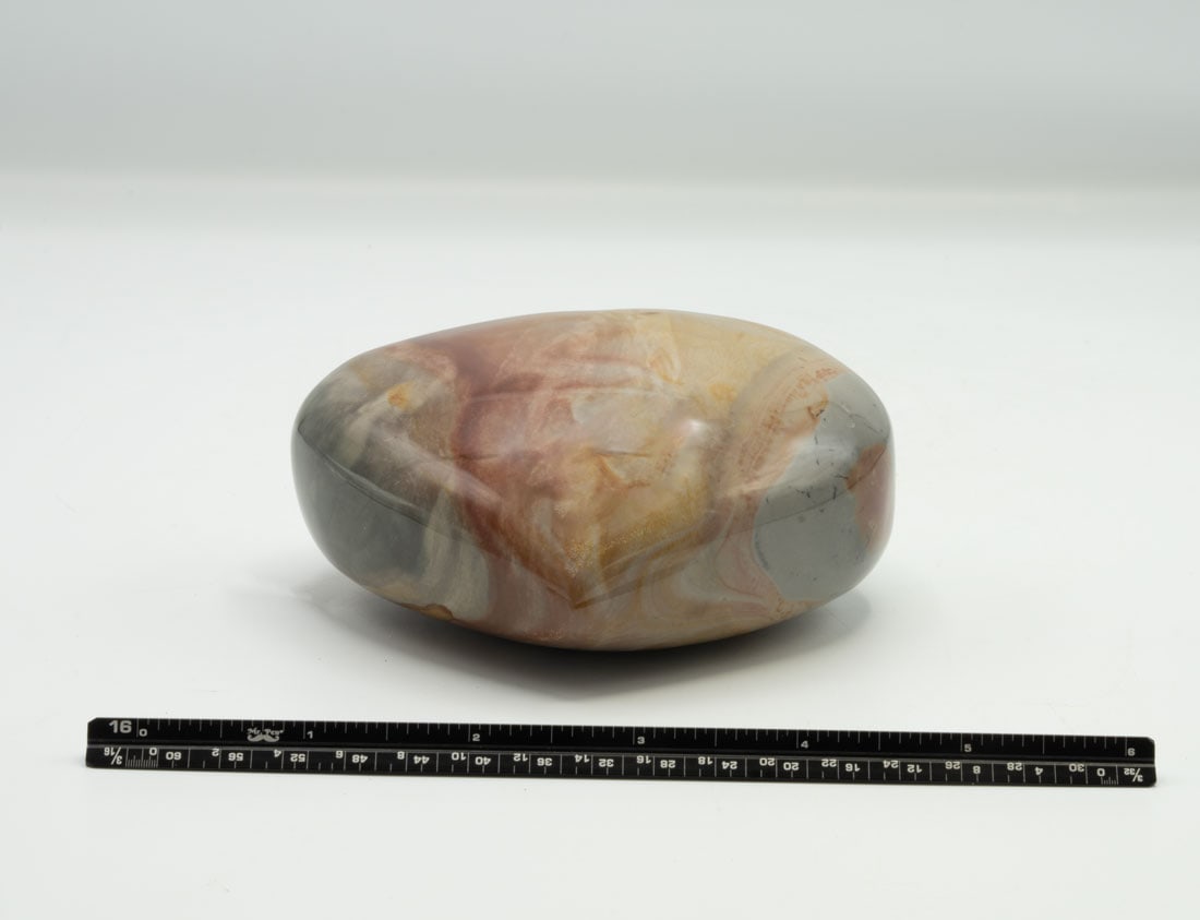 Large Polychrome Jasper Heart (1 of 2)