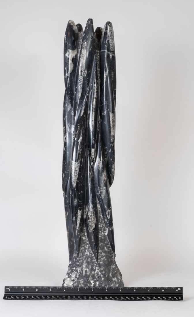 Tall Orthoceras Fossil Tower (1 of 2)
