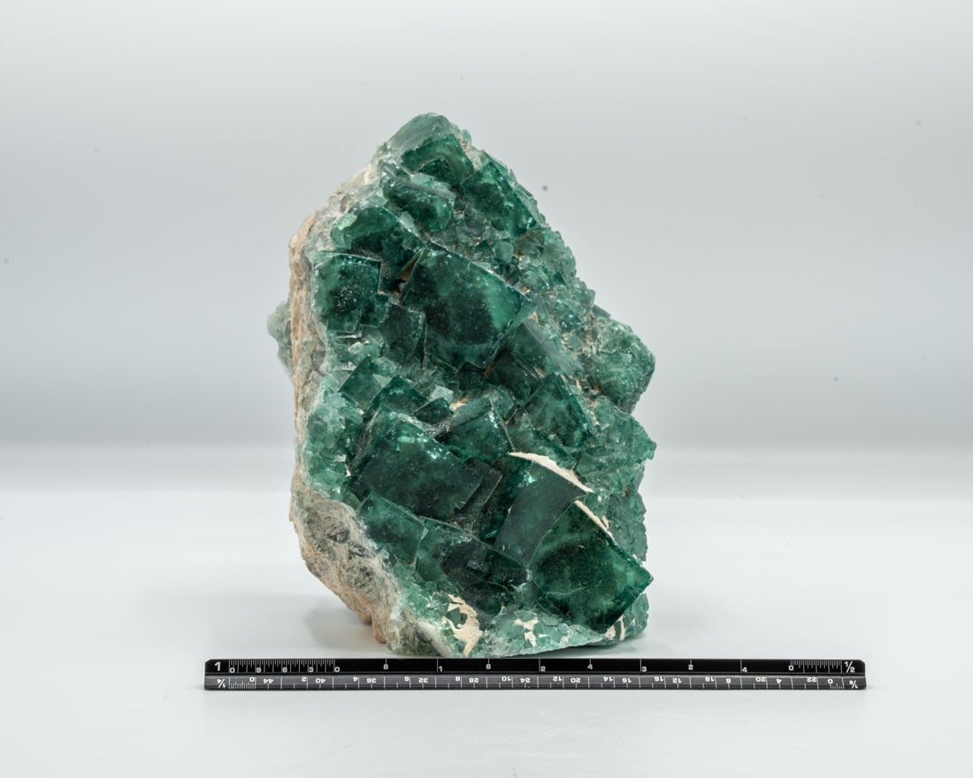 Green Cubic Fluorite Specimen (1 of 4)