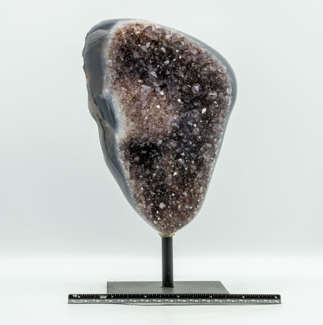 Amethyst and Agate Geode on Stand (1 of 2)