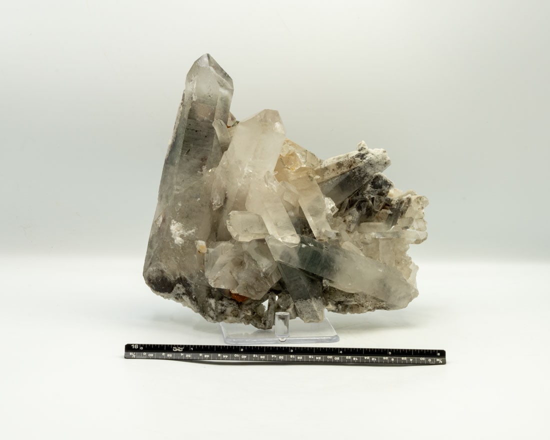 Stunning Chlorinated Quartz Cluster (1 of 4)
