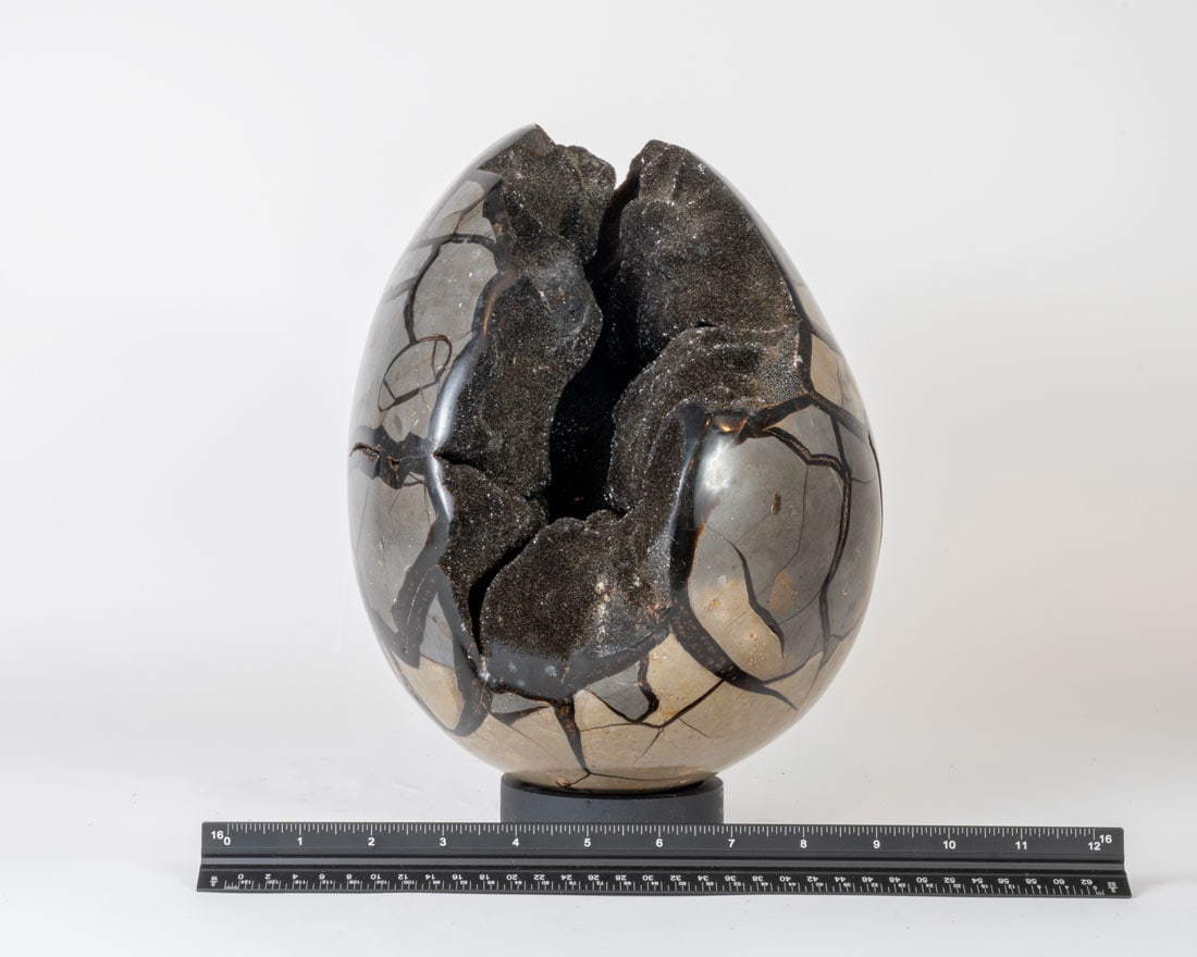 Huge Septarian Dragon Egg Geode (1 of 2)