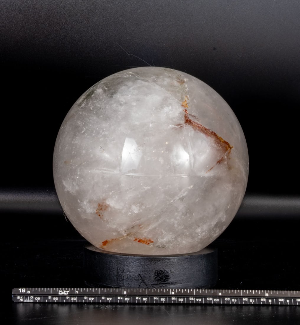 Quartz Sphere With Inclusions (1 of 2)