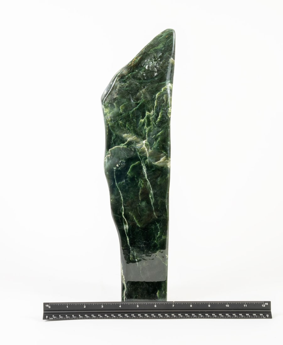 Large Polished Nephritic Jade Freeform (1 of 2)