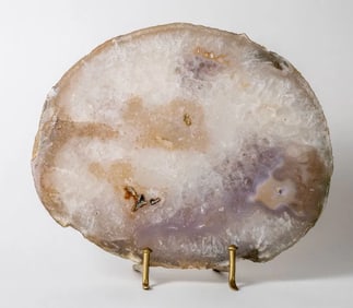 Thick Polished Agate Slice