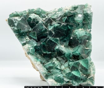 Green Cubic Fluorite Specimen