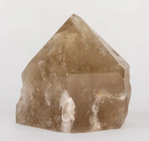 Large Smoky Quartz Crystal Point
