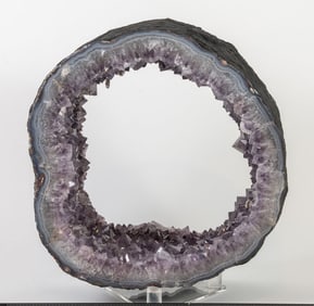 Amethyst Geode Ring