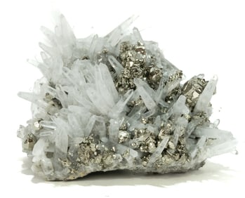 Top Tier Pyrite and Quartz Formation