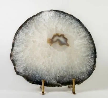 Thick Polished Agate Slice (1 of 2)