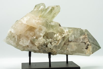 Magnificent Chlorinated Quartz Cluster