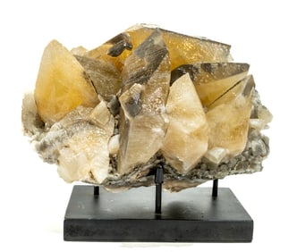 Incredible Golden Yellow Calcite Formation