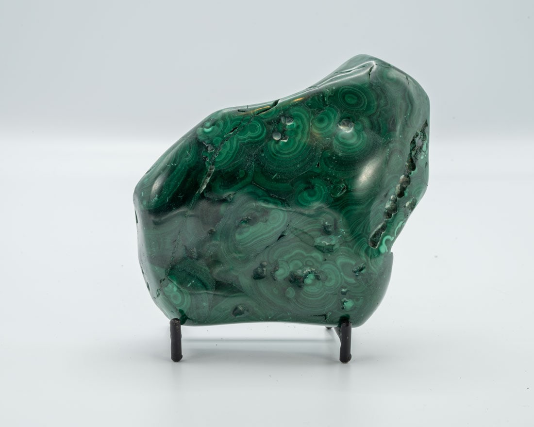 Polished Malachite Specimen (1 of 3)
