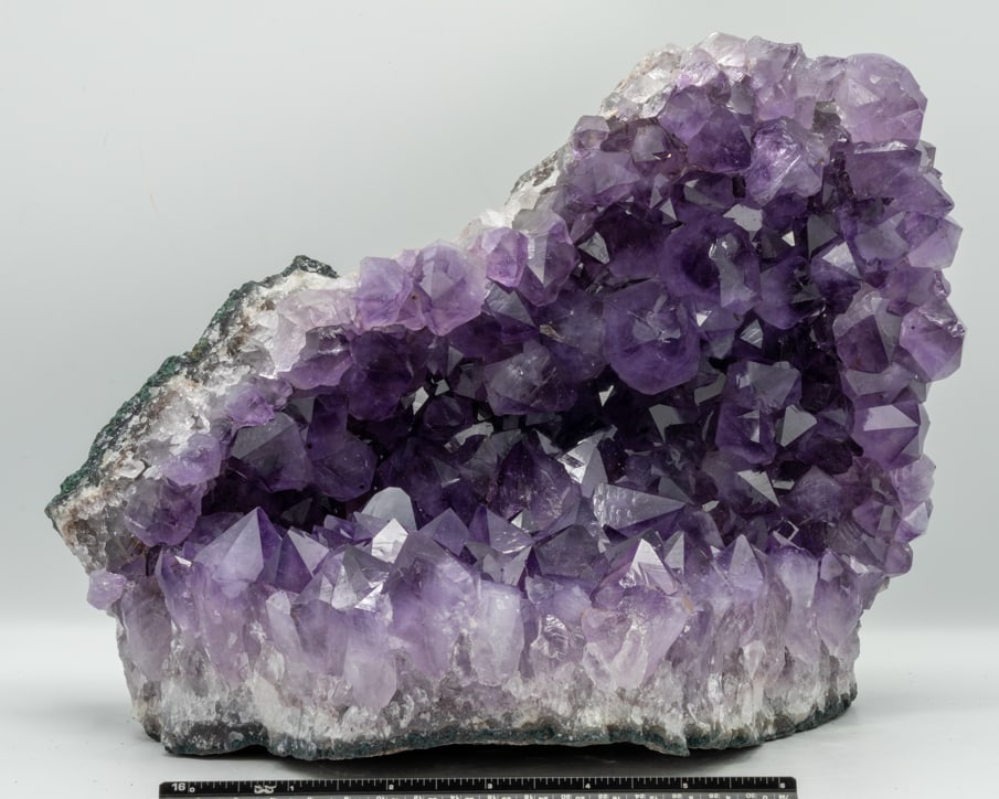 Exceptional Quality Amethyst Crystal Cluster (1 of 2)