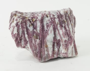 Pink Rubellite Tourmaline And Quartz Formation