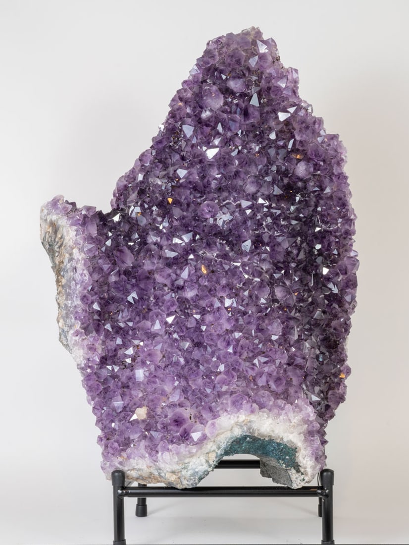 Exceptional Quality Amethyst Crystal Cluster (1 of 3)