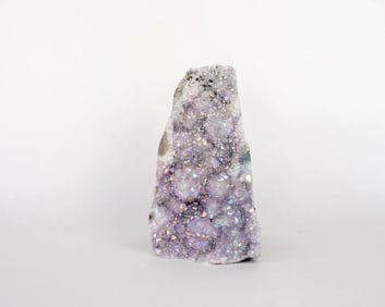 Titanium Aura Amethyst Cluster