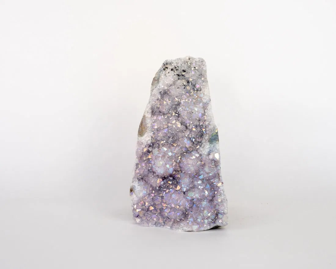 Titanium Aura Amethyst Cluster (1 of 2)