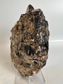 Black Tourmaline and Golden Mica Formation
