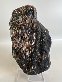 Black Tourmaline and Golden Mica Formation