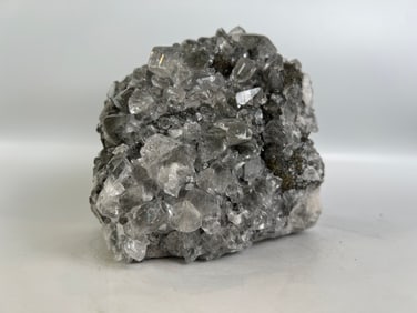 Calcite, Marcasite and Chalcopyrite on Matrix