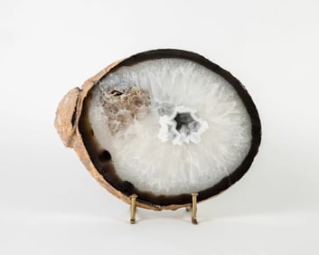 Large, Thick, Polished Agate Slice