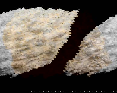 Ultra Fluorescent Cave Aragonite Specimen: Price slashed! Ultra fluorescent cave aragonite specimen from the Potosi Mine in Chihuahua, Mexico. 10" x 15" x 4". 11 pounds, 12 ounces.