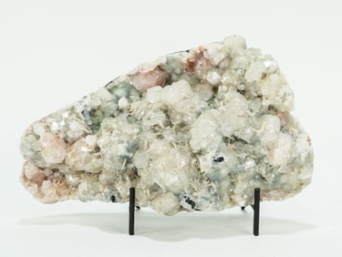 Fluorapophyllite, Stilbite and Stellerite Specimen