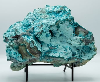 Large Chrysocolla and Malachite Formation