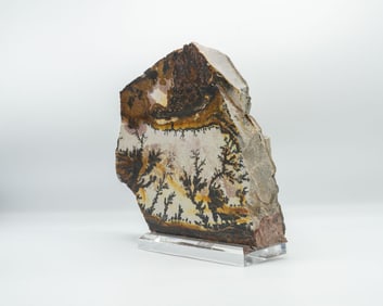 Large Utah Dendrite on Acrylic Base