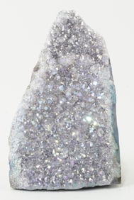 Titanium Aura Amethyst Cluster