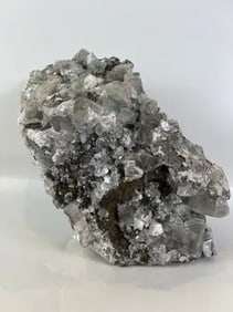 Calcite, Marcasite and Chalcopyrite on Matrix