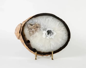 Large, Thick, Polished Agate Slice