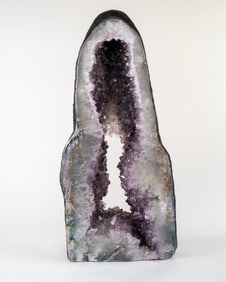 Large Amethyst Cathedral Window Geode