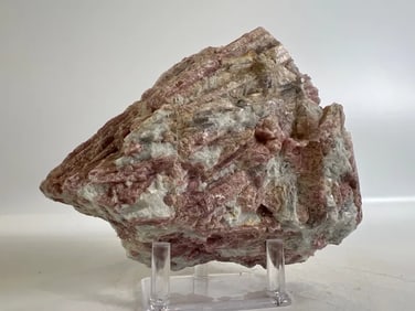 Pink Tourmaline and Quartz Formation