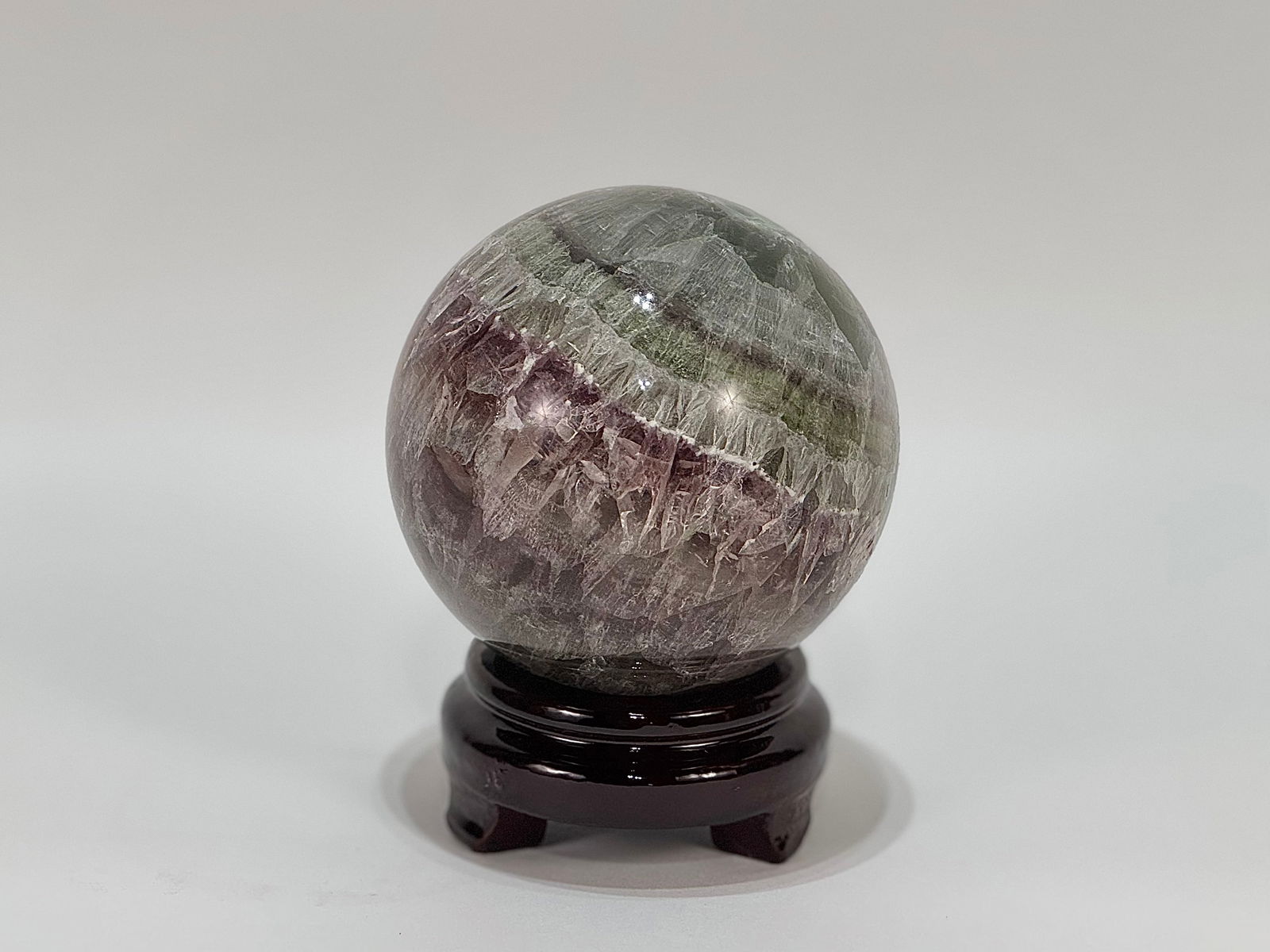 Polished Fluorite Sphere (1 of 4)
