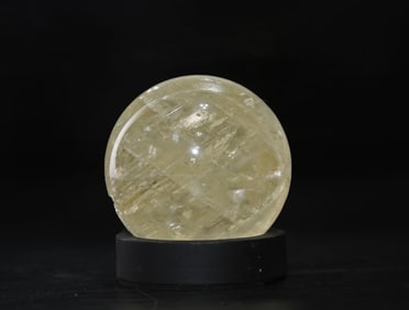 Polished Quartz Sphere With Inclusions